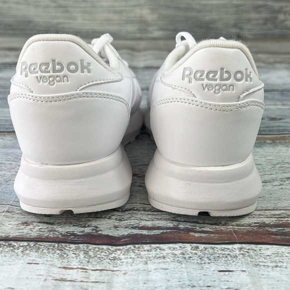 REEBOK CLASSIC SP VEGAN White/White Women’s Size 7.5 - Picture 6 of 9